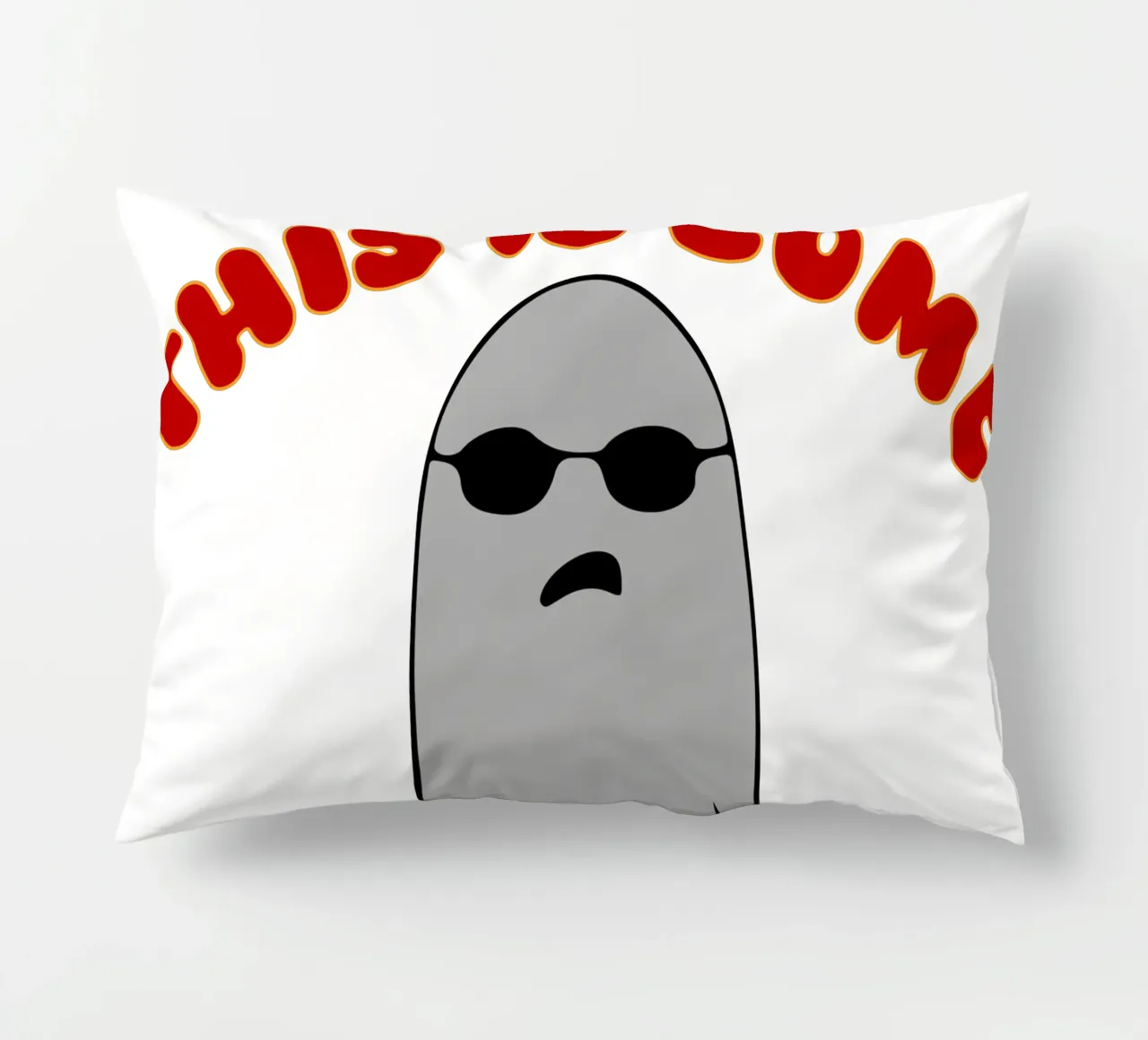 questo è un foglio di boo cuscino da onetime