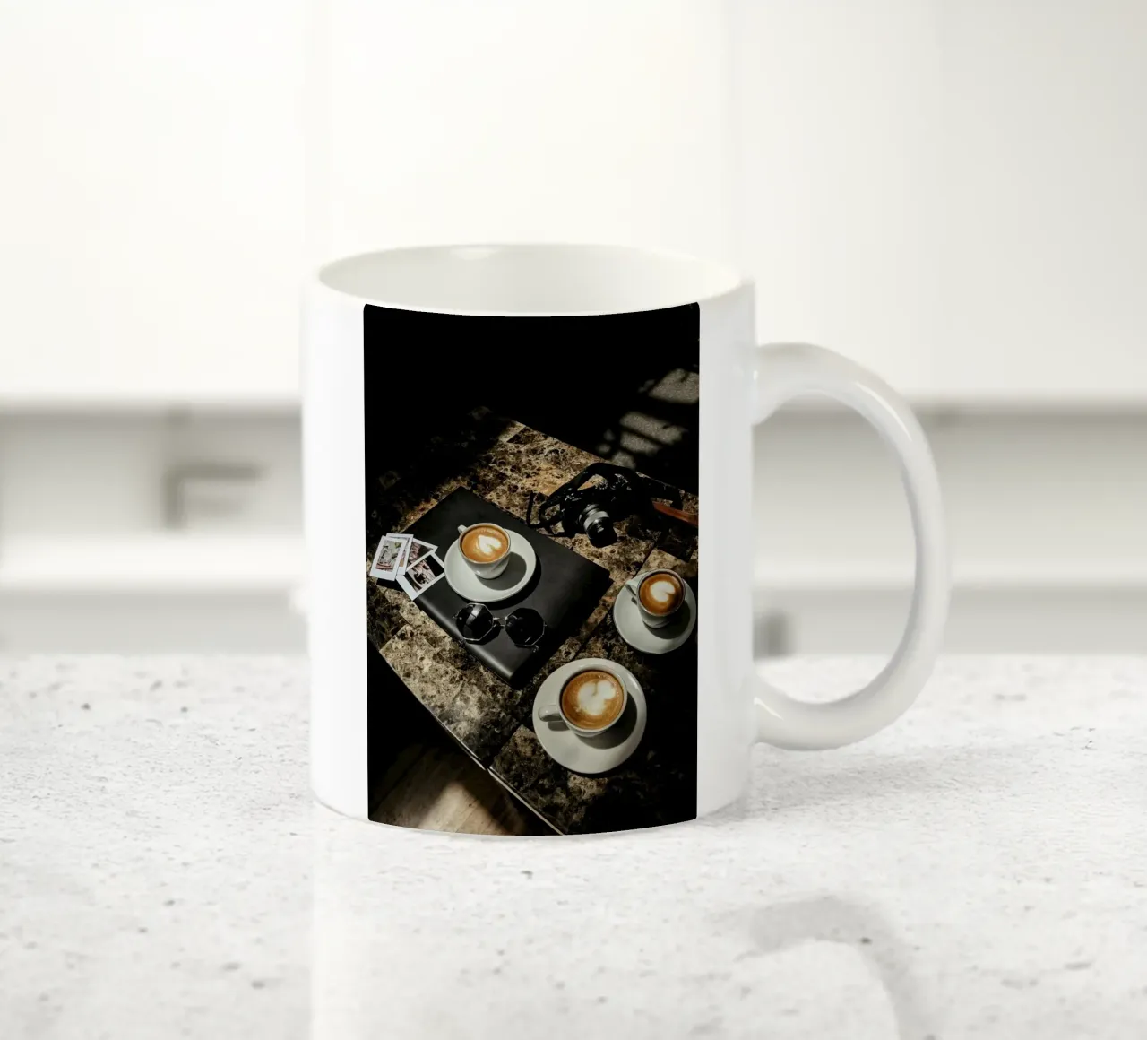piattini latte art tazza in ceramica da cofa home