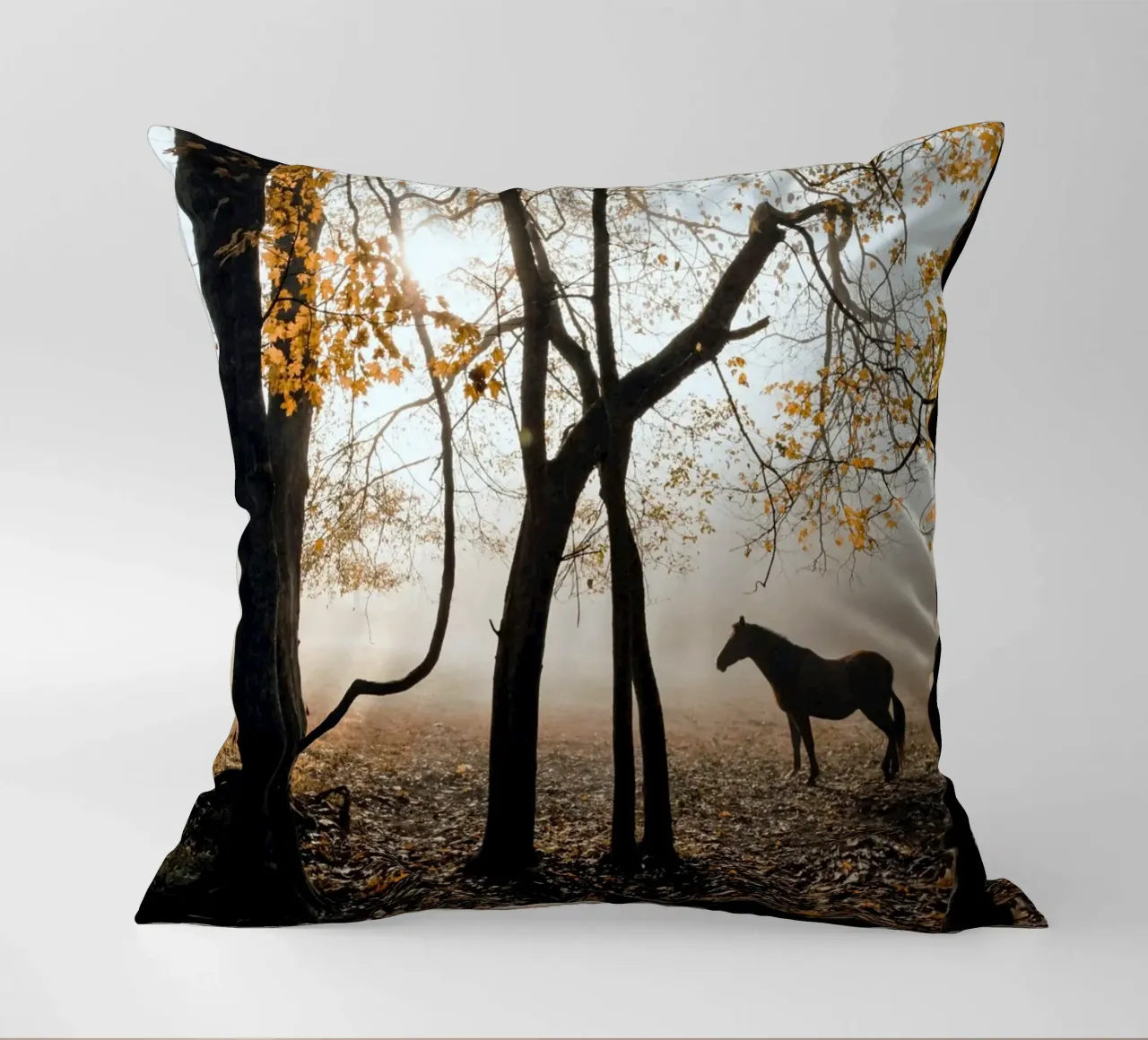 cavallo del mattino cuscino da Horsire