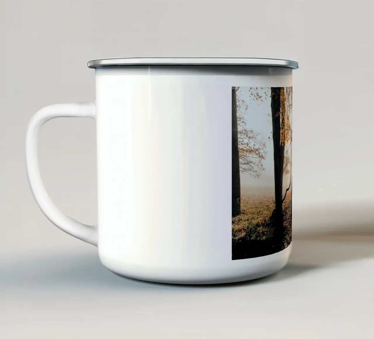 cavallo del mattino tazza in smalto da Horsire