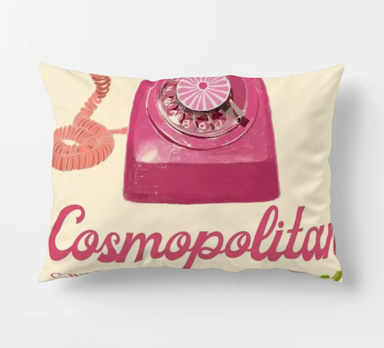 Cosmopolitan Call The Girls decorative cushion by noahmiss