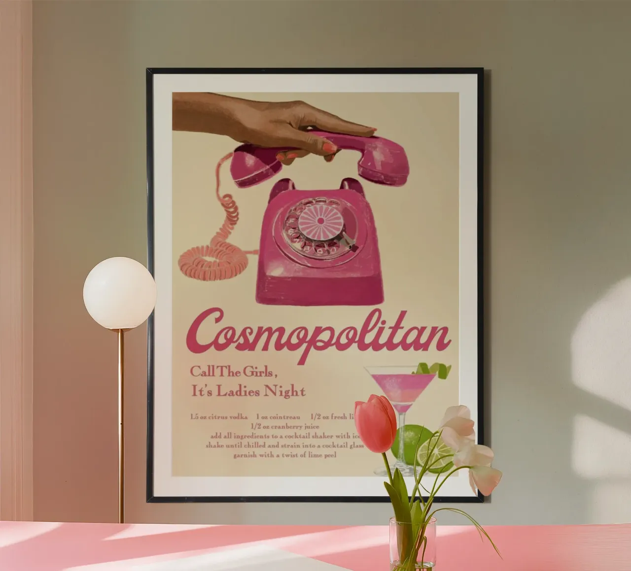 Cosmopolitan Call The Girls hahnemühle by noahmiss