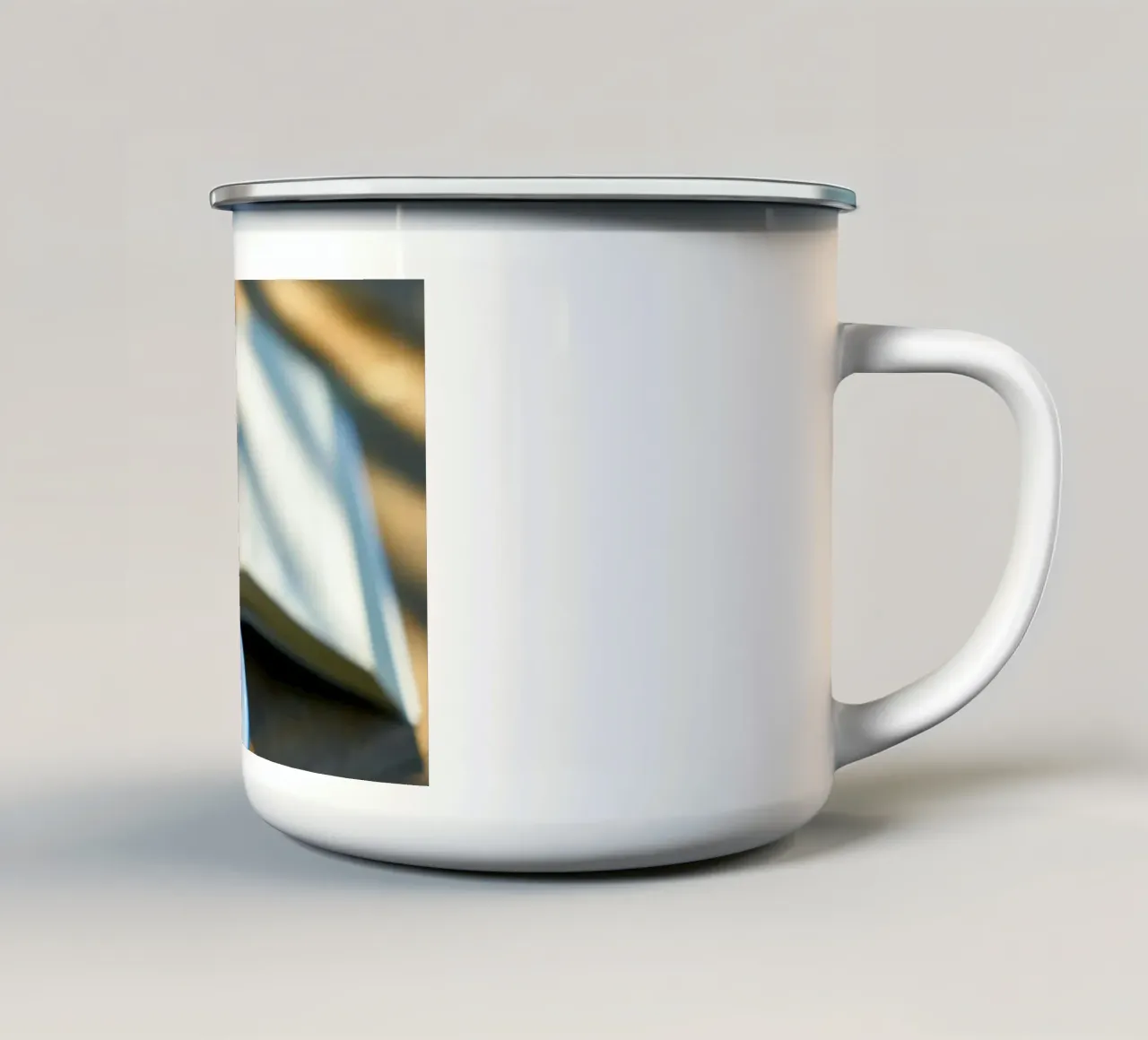 calore mattutino tazza in smalto da cofa home