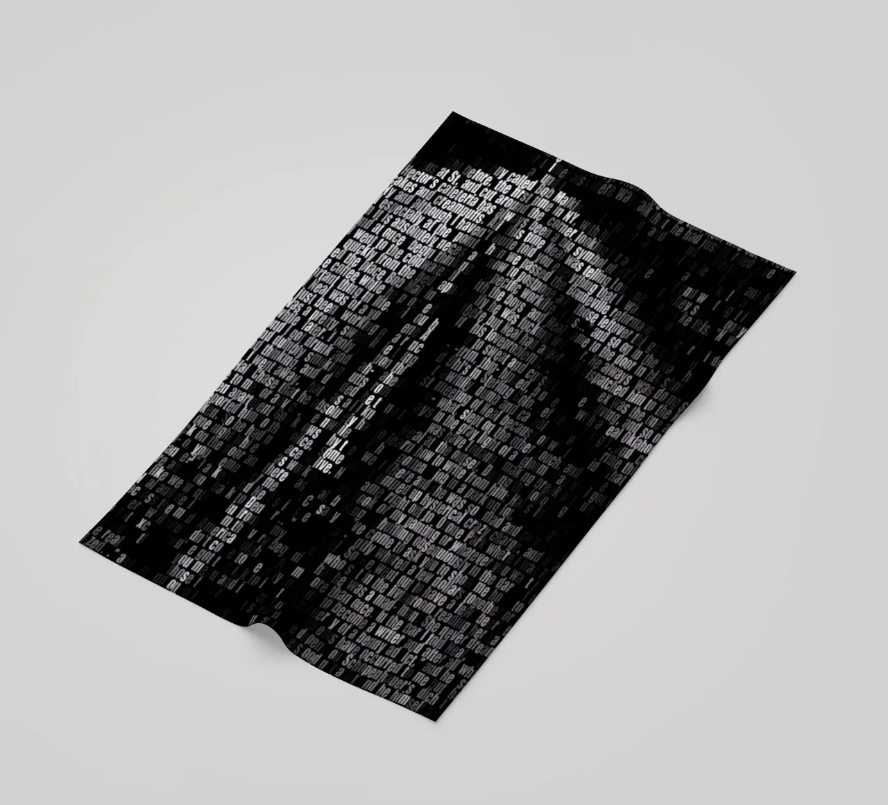 On The Road beach towel by Robotic Ewe