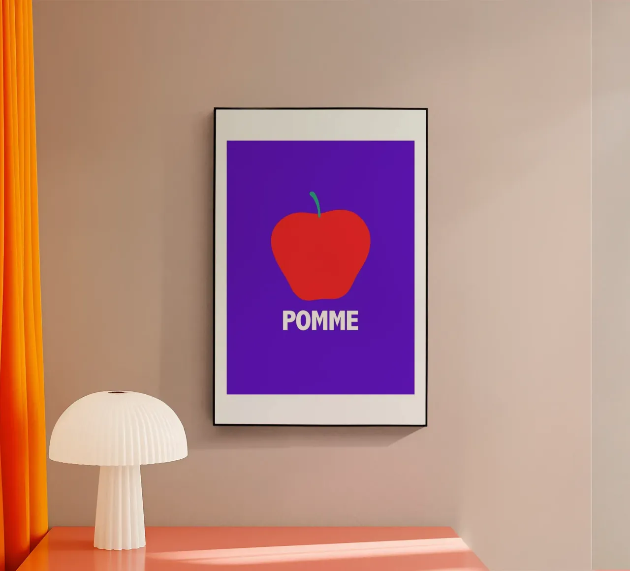 Pomme Blue plexiglass da Mottos by Sinan Saydik