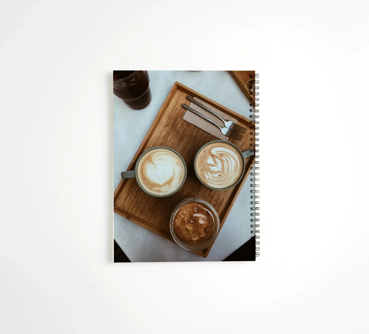 swirl pattern cups spiral notebook by cofa home
