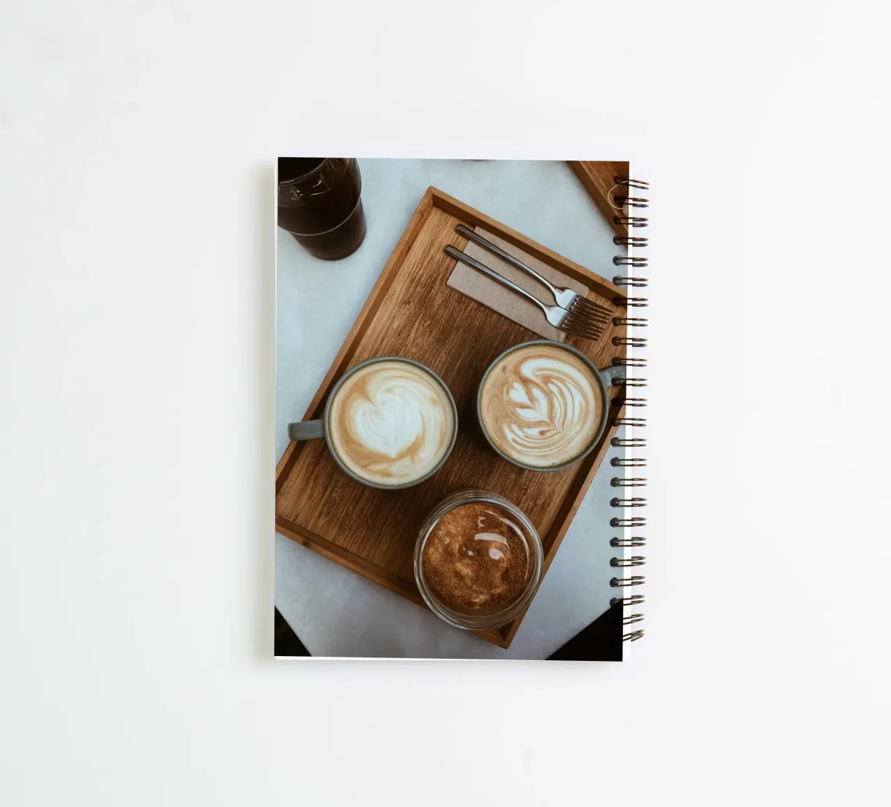 swirl pattern cups spiral notebook by cofa home