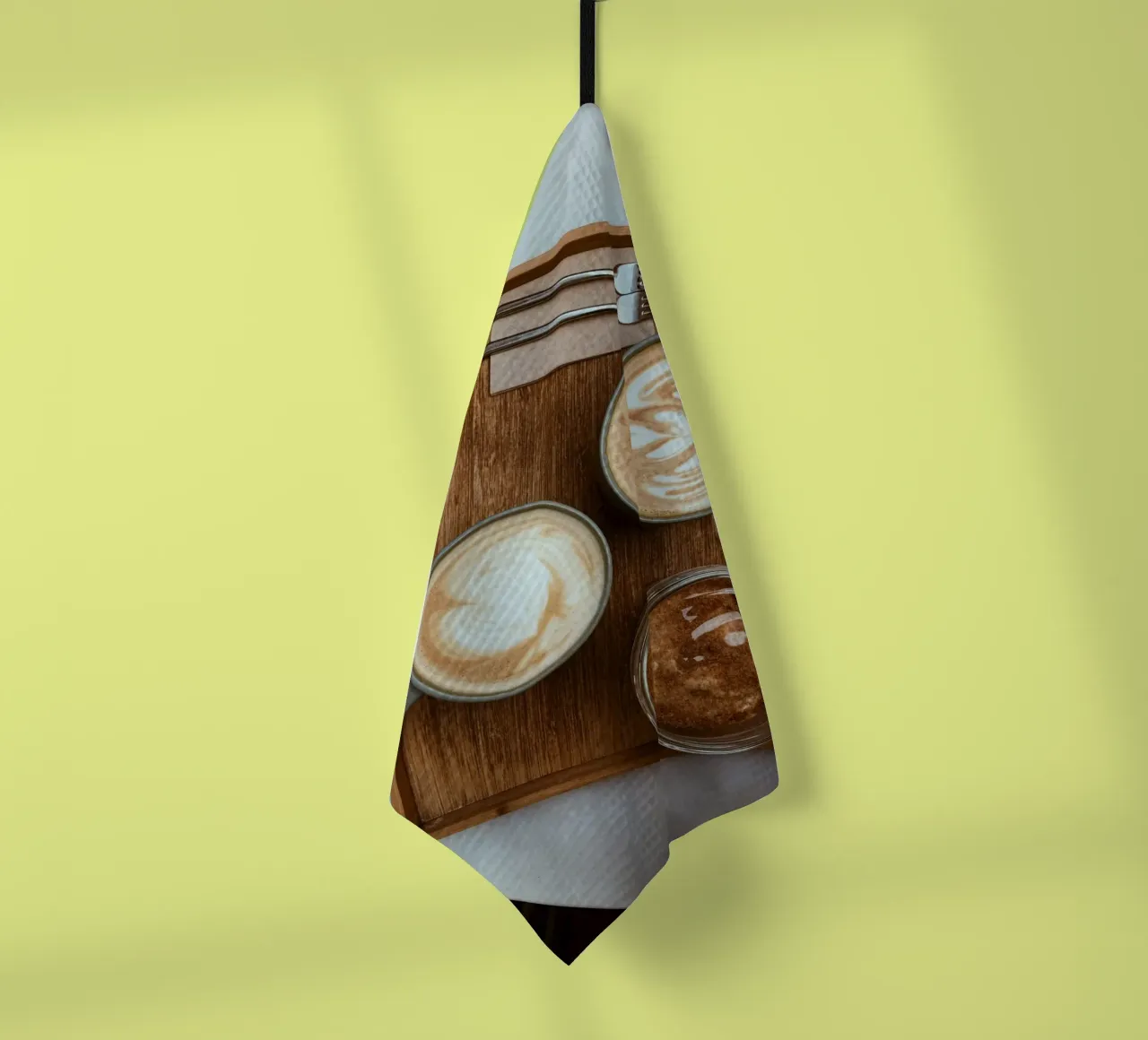 tazze con motivo a vortice canovaccio da cucina da cofa home