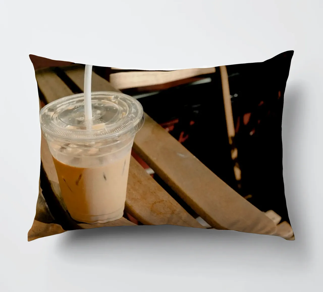 caffè freddo in plastica cuscino da cofa home