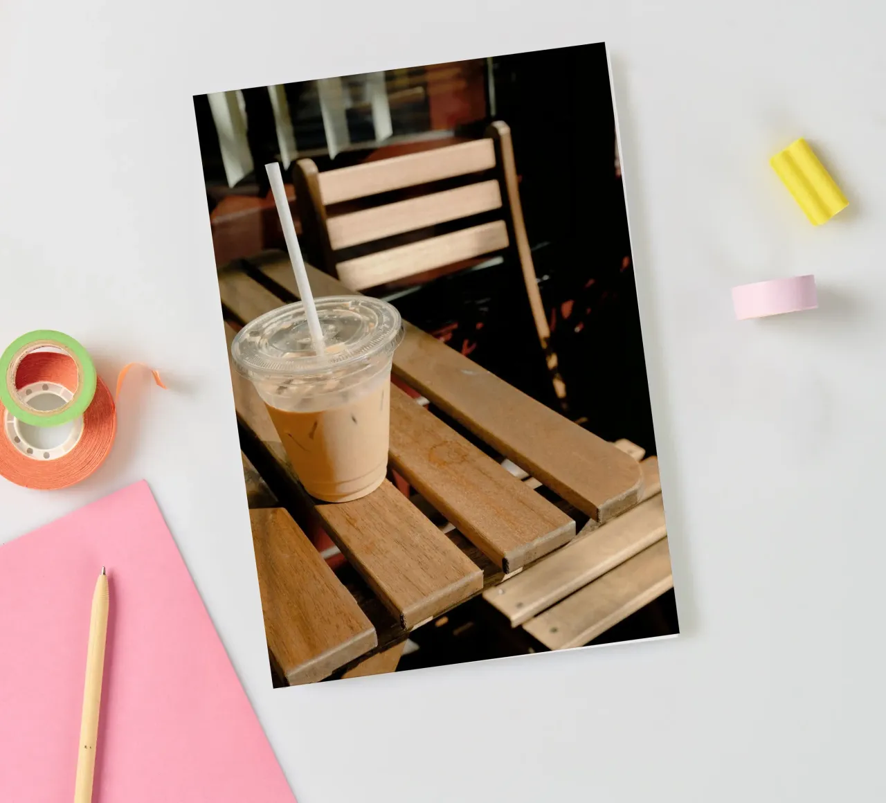 caffè freddo in plastica diario da cofa home