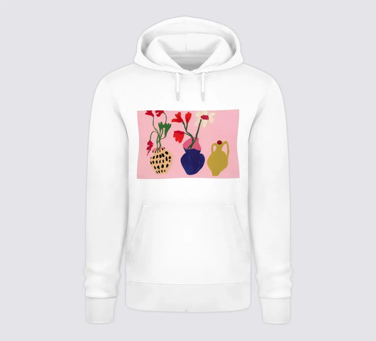 A Jug And Two Vases sudadera con capucha de Sonia Brittain