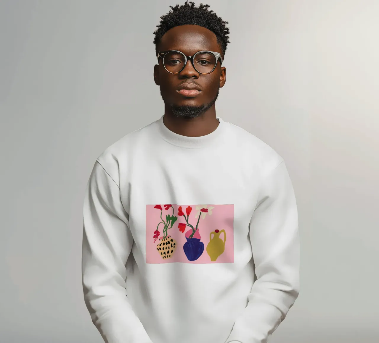 A Jug And Two Vases felpa da Sonia Brittain