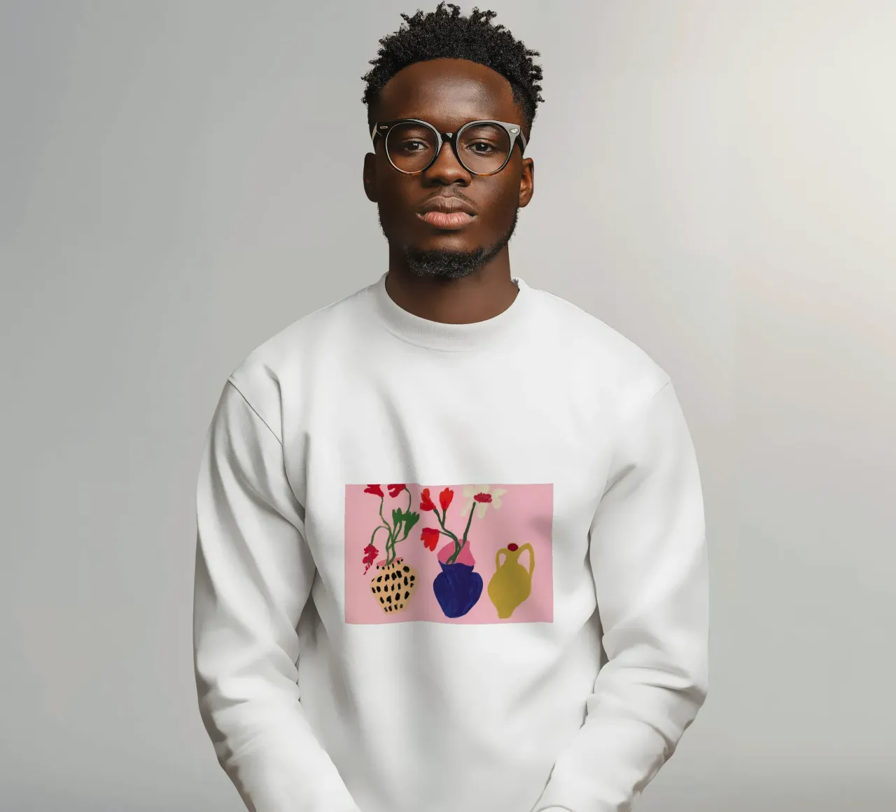 A Jug And Two Vases sweat de Sonia Brittain