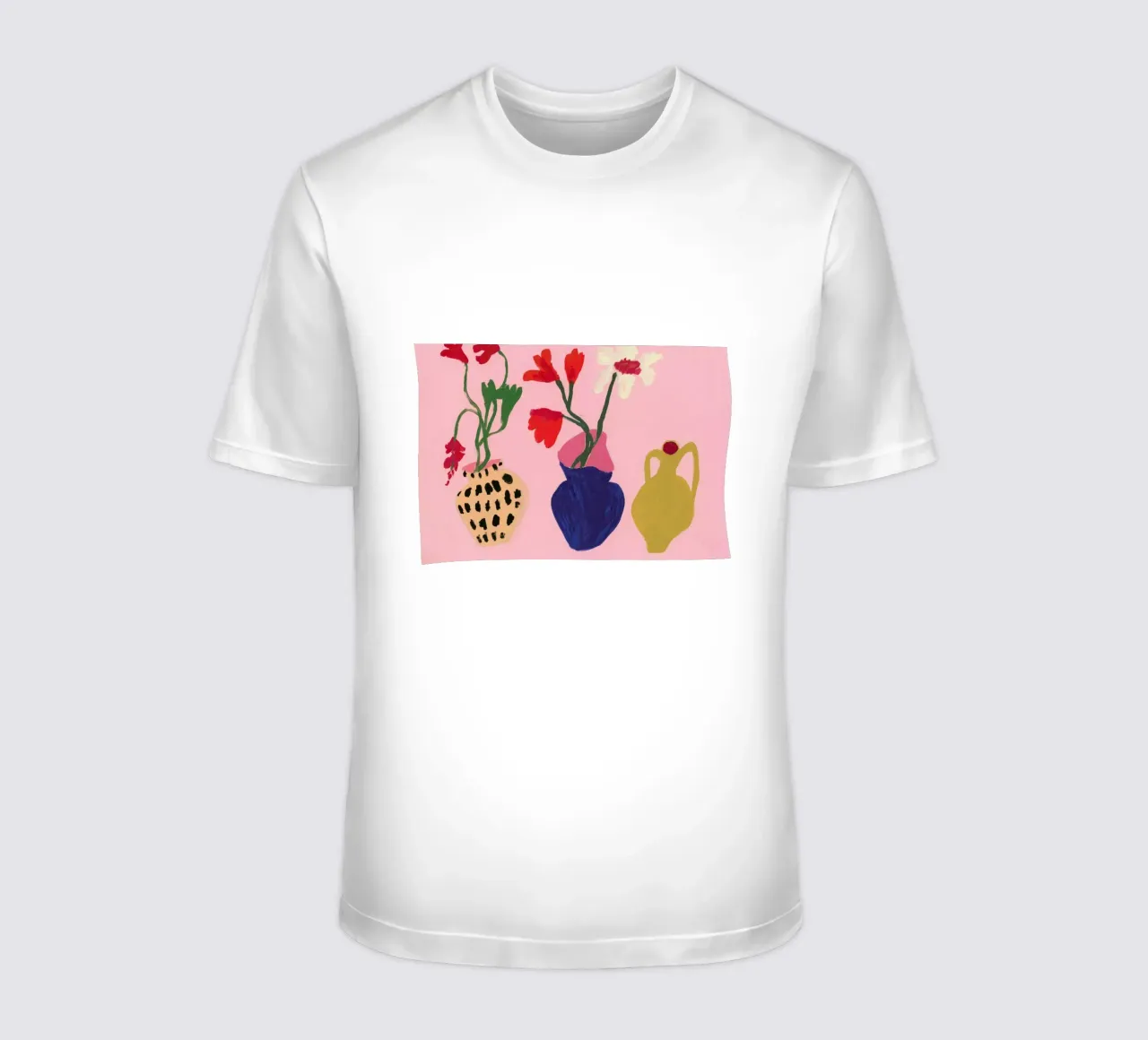 A Jug And Two Vases t-shirt da Sonia Brittain