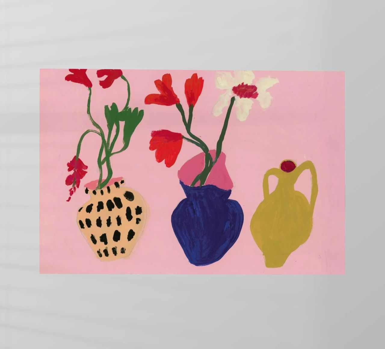 A Jug And Two Vases pellicola backlit da Sonia Brittain