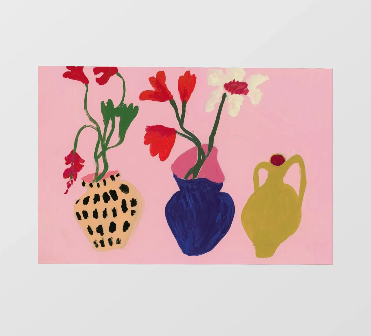 A Jug And Two Vases pellicola backlit da Sonia Brittain