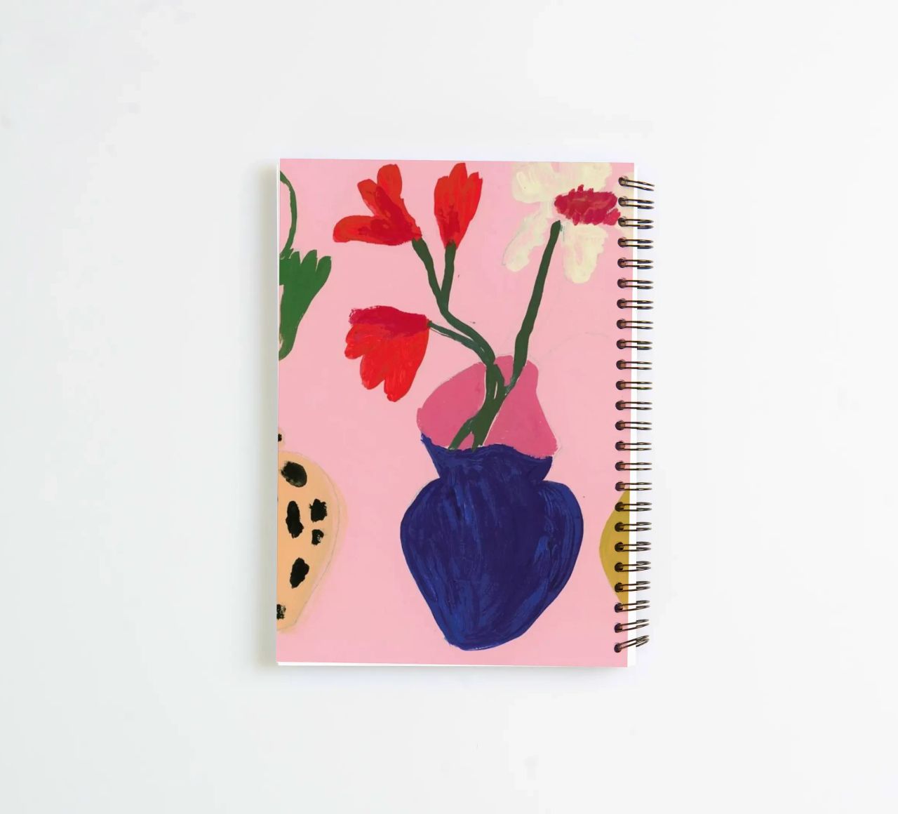 A Jug And Two Vases spiral notebook by Sonia Brittain