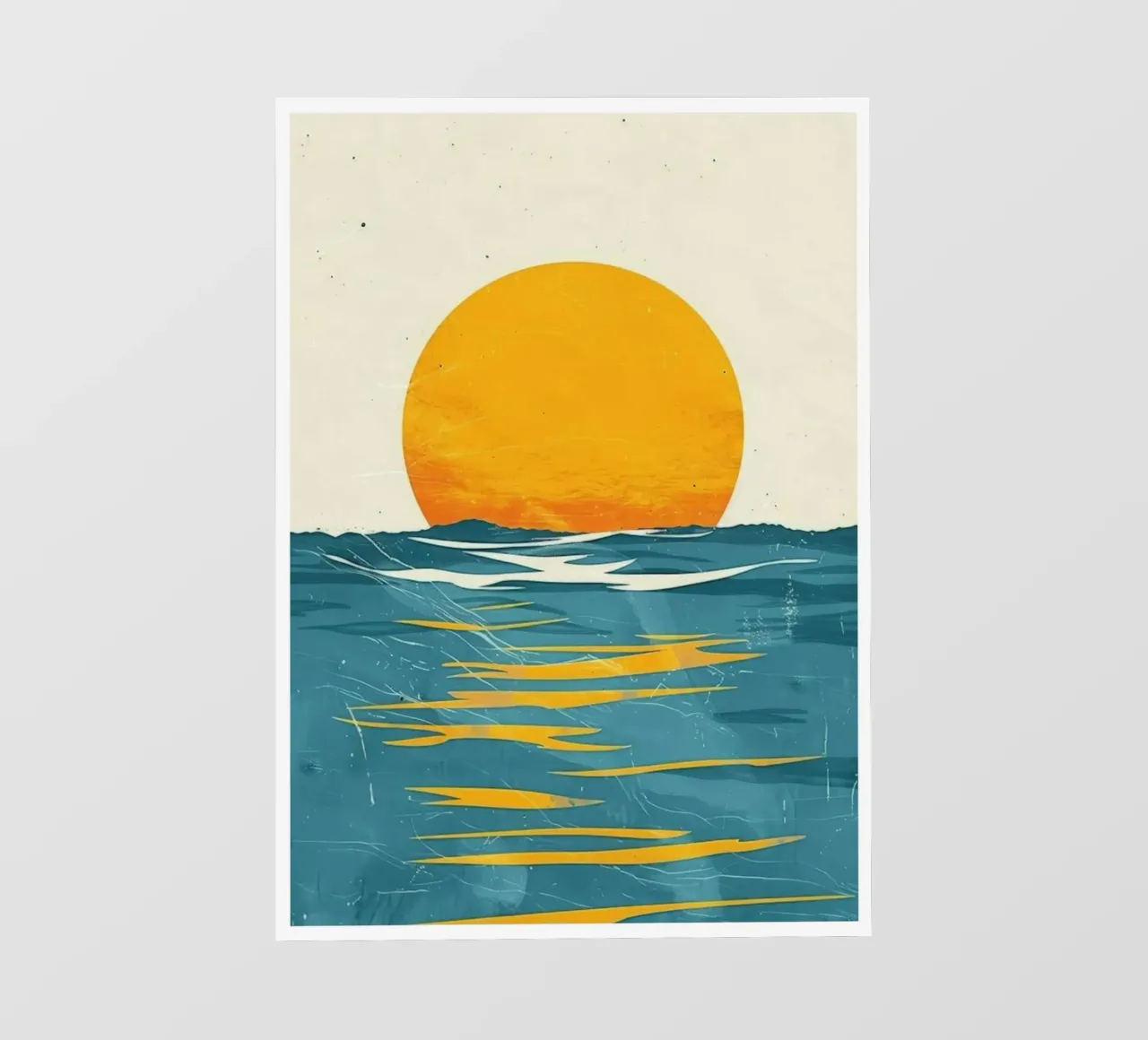 Sunset pellicola backlit da Beauty wall