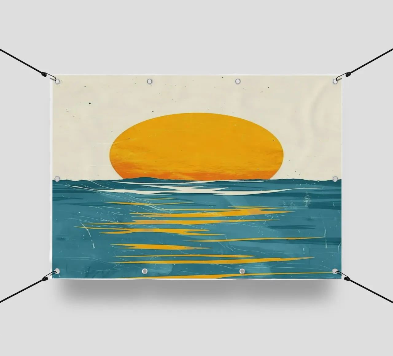 Sunset telo in pvc da Beauty wall
