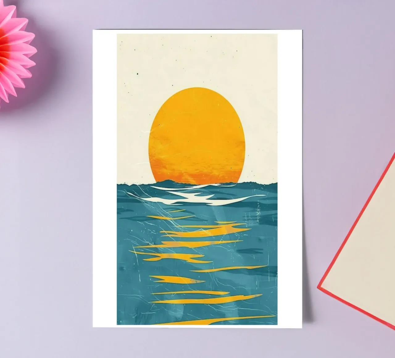 Sunset foglio adesivo da Beauty wall