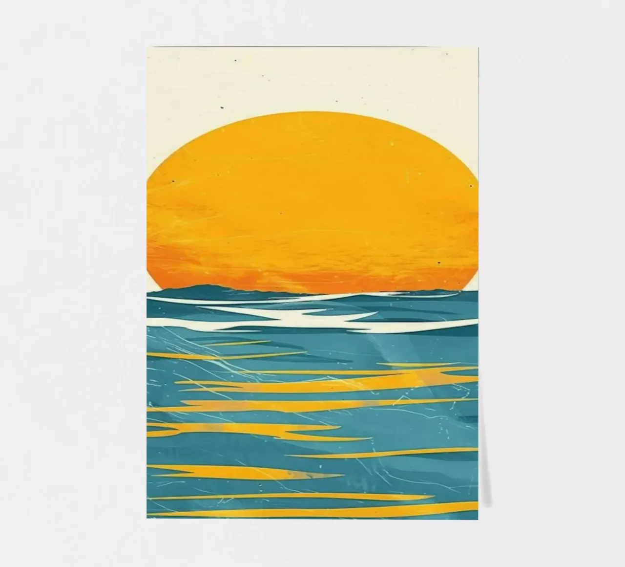 Sunset foglio adesivo da Beauty wall