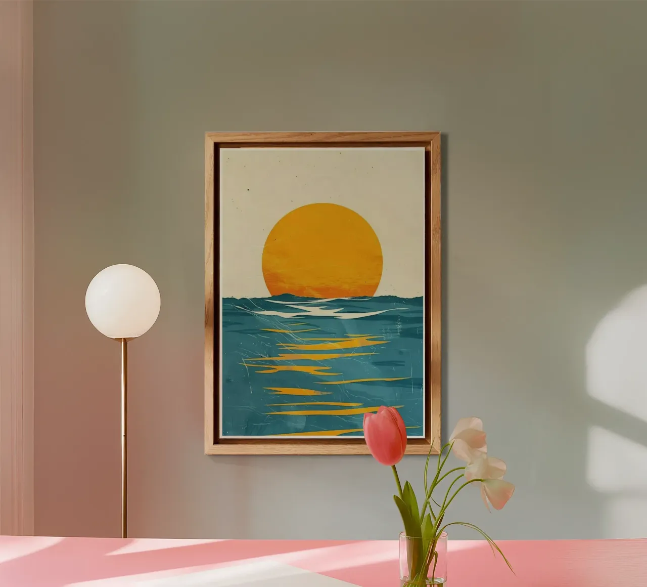 Sunset alluminio dibond da Beauty wall