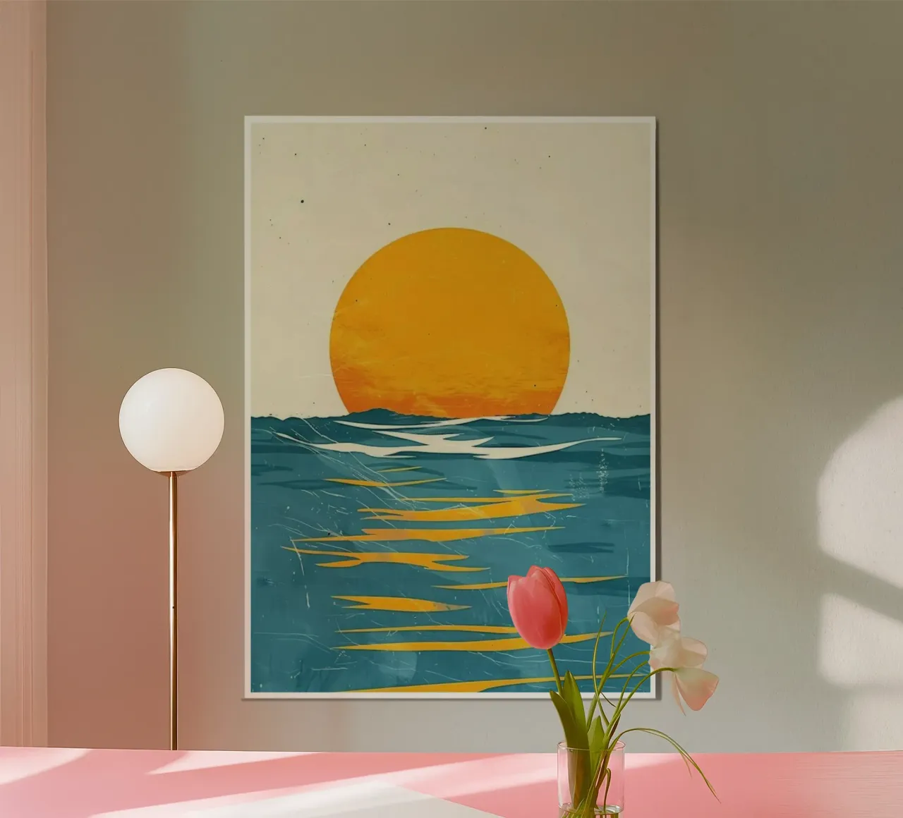 Sunset alluminio dibond da Beauty wall