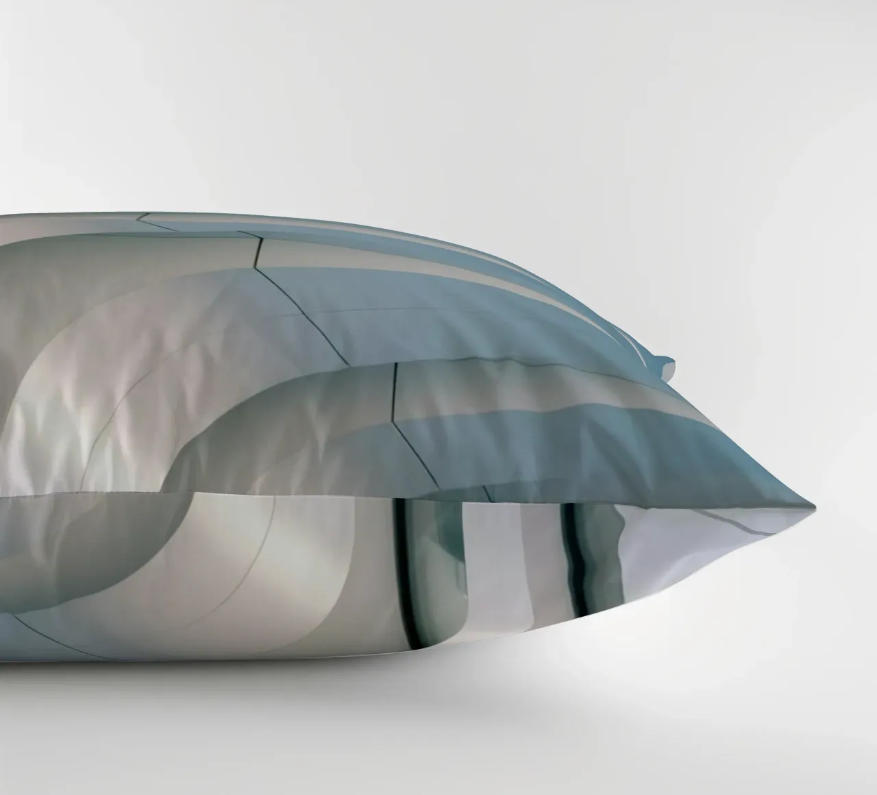 smooth surfaces architecture decorative cushion by pastel color shape
