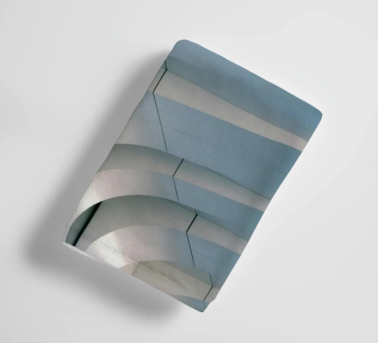 smooth surfaces architecture towel by pastel color shape