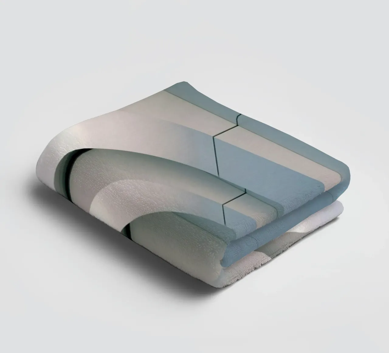 Architektur mit glatten Oberflächen Handtuch von pastel color shape