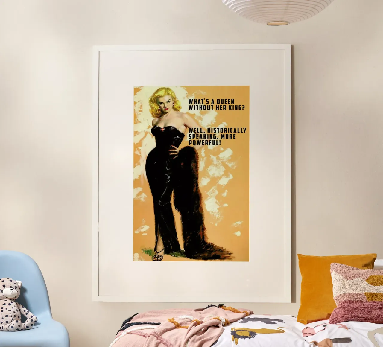 What's A Queen poster da Gallery Print and Art Limited