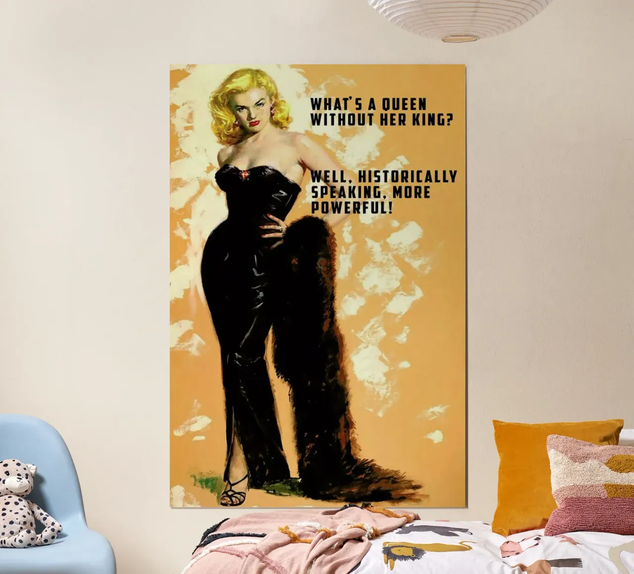 What's A Queen poster da Gallery Print and Art Limited
