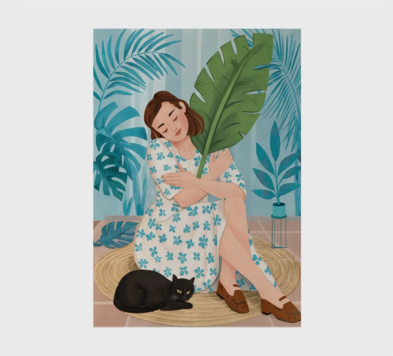Reading by the Pool notebook by Pale Aura