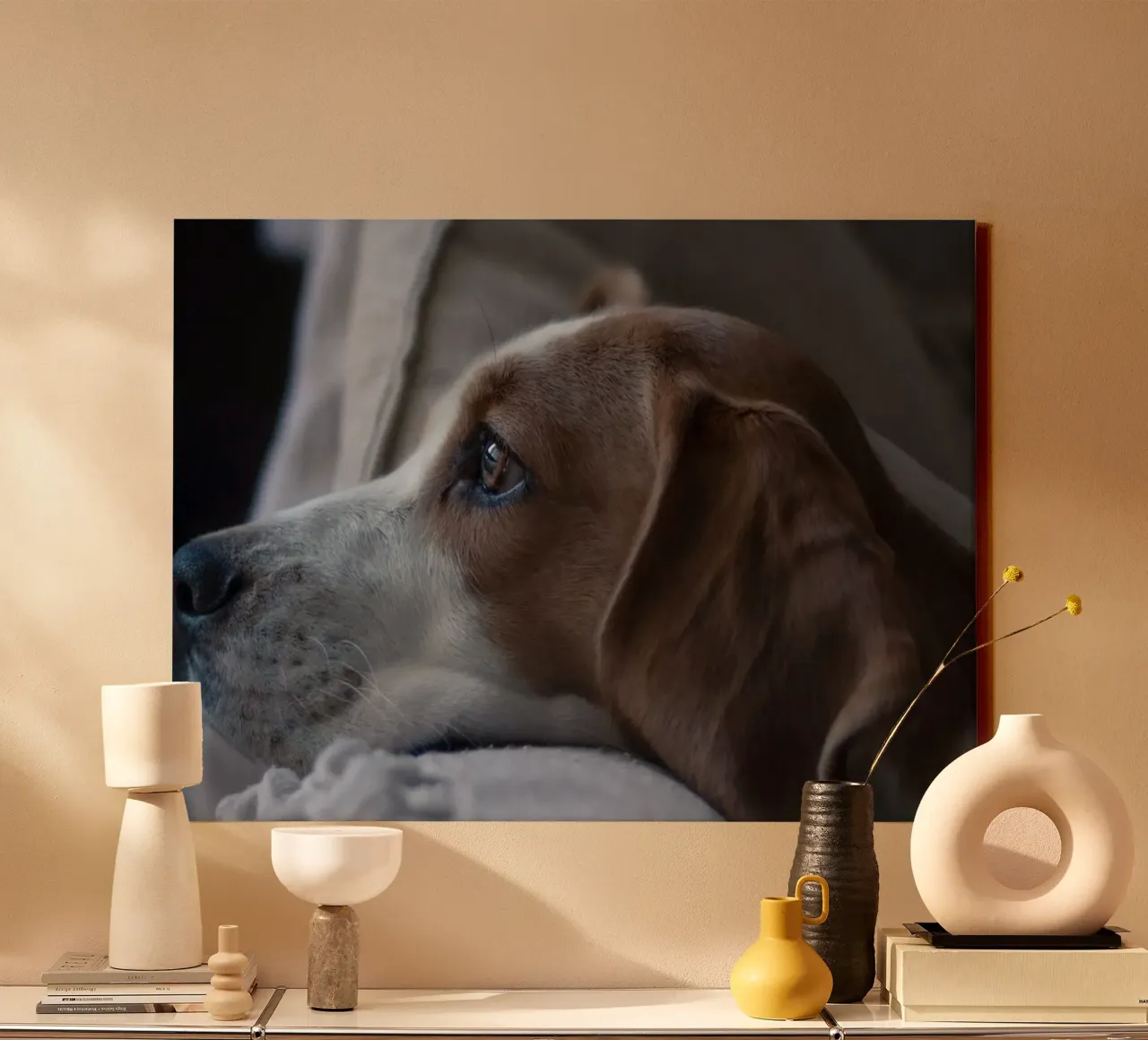 collare per cani vigile tela con Cornice a cassetta da animal story home