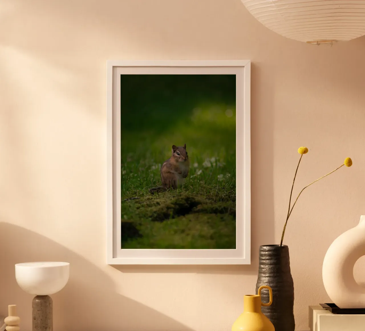 small animal furry poster with aluminum frame by animal story home