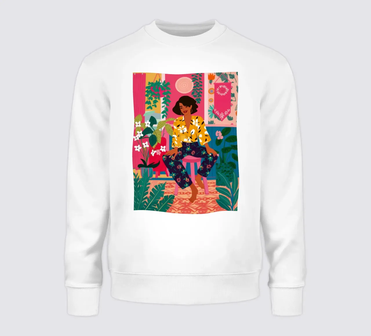 Lampione Chic Bob felpa da Marigold Tiga