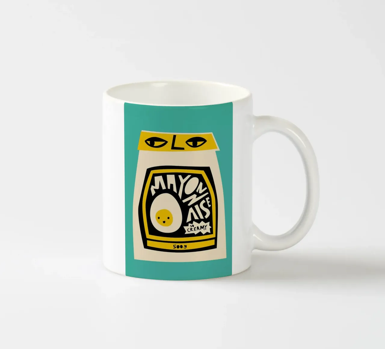 Maionese tazza in ceramica da Fox & Velvet