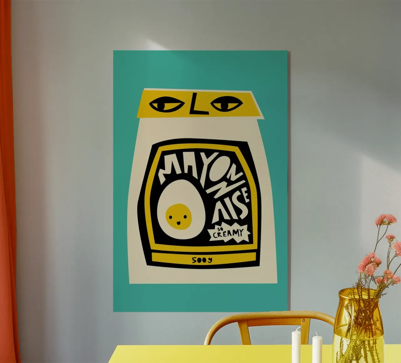 Maionese plexiglass da Fox & Velvet