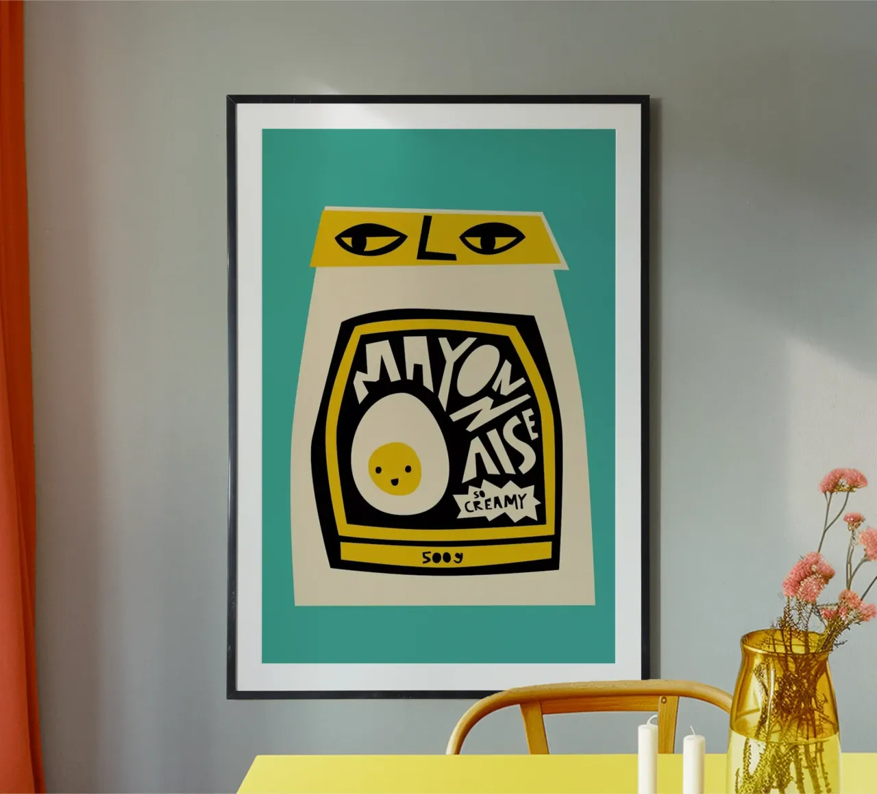 Mayonnaise poster da Fox & Velvet