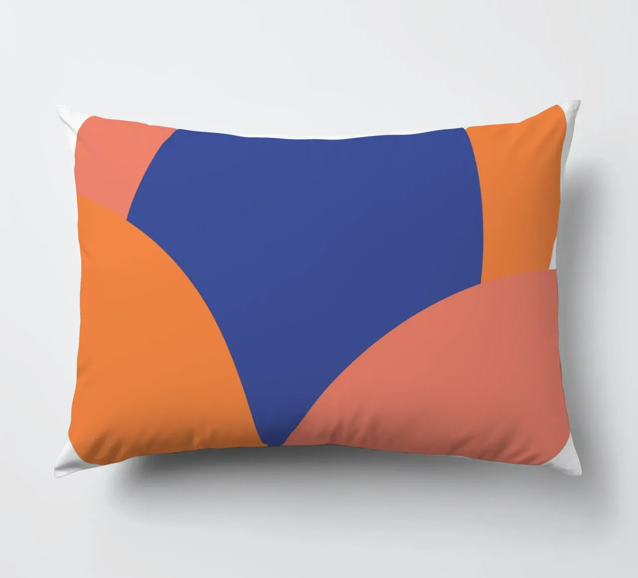 forma ovale semplificata cuscino da pastel color shape