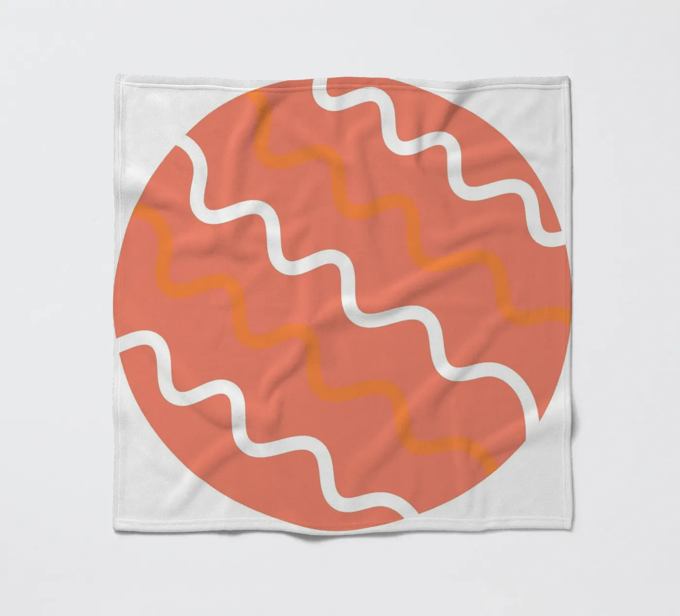 circle wave pattern plaid polaire de pastel color shape