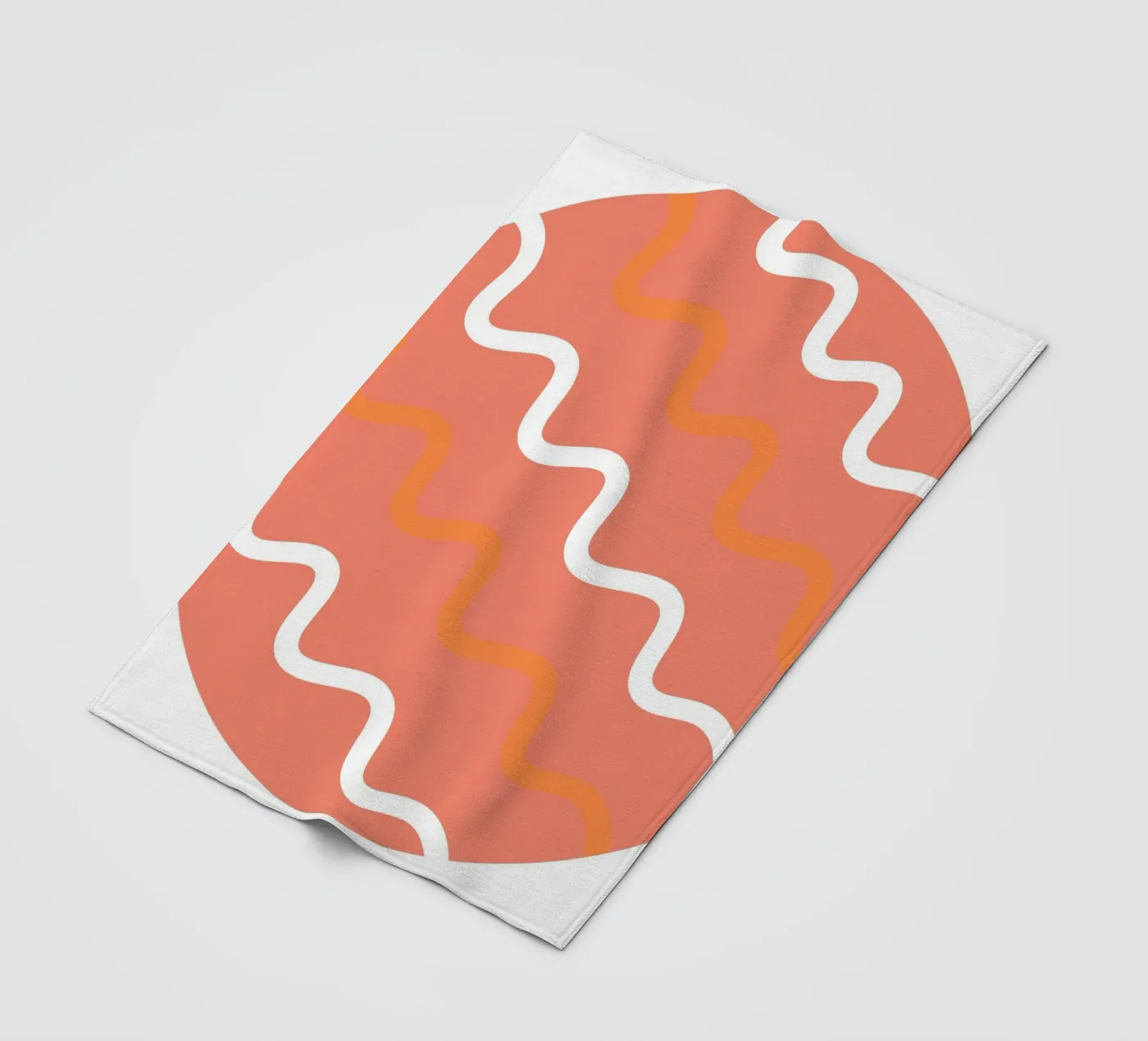 circle wave pattern plaid polaire de pastel color shape