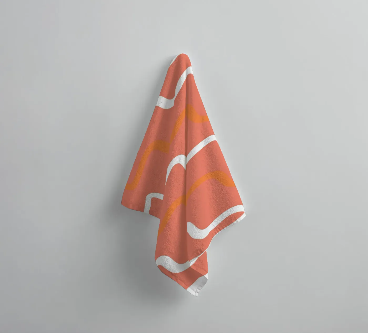 circle wave pattern asciugamano da bagno da pastel color shape