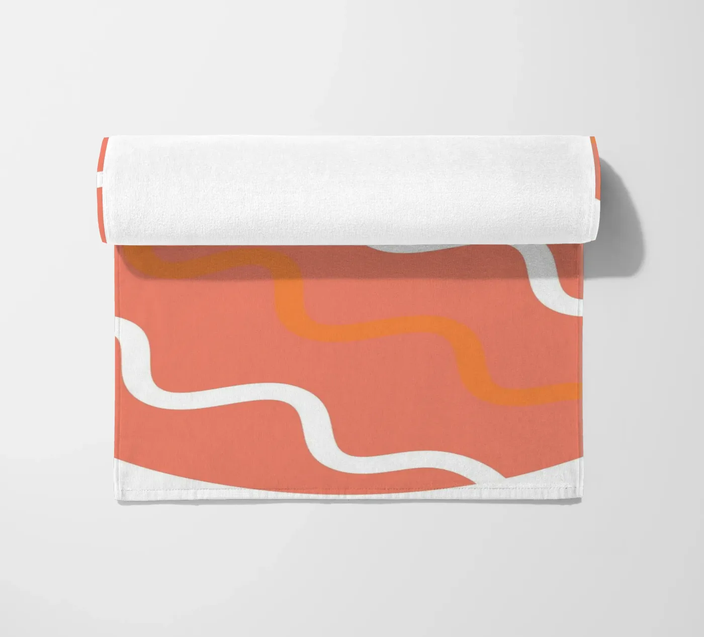 circle wave pattern telo mare da pastel color shape