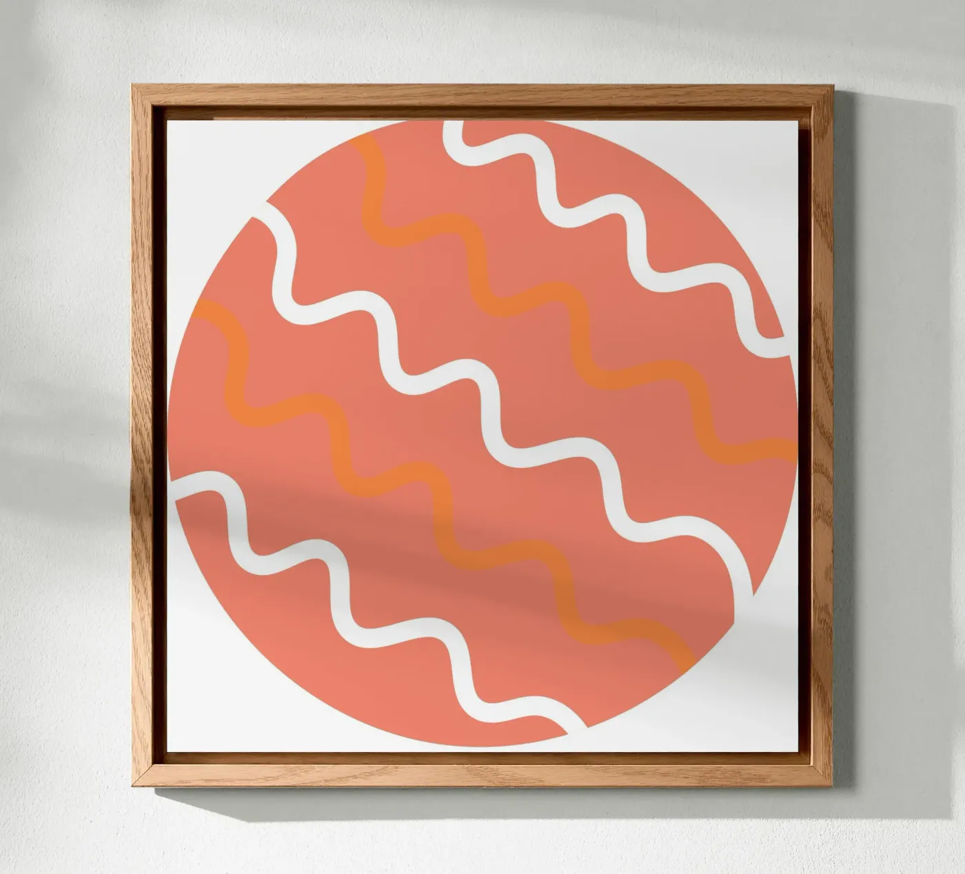 modello a onda circolare alluminio dibond da pastel color shape