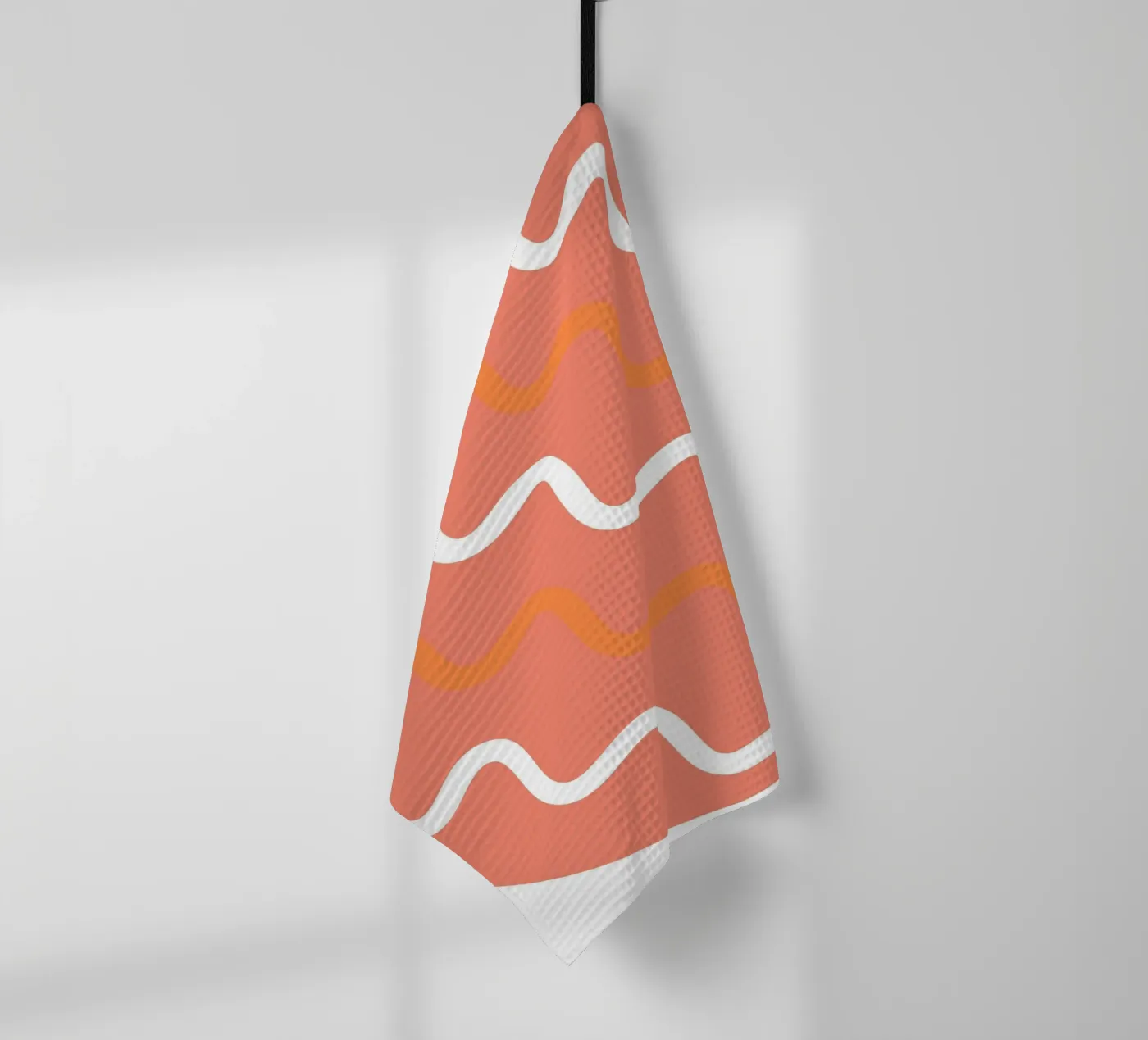 modèle d'onde circulaire torchon de pastel color shape