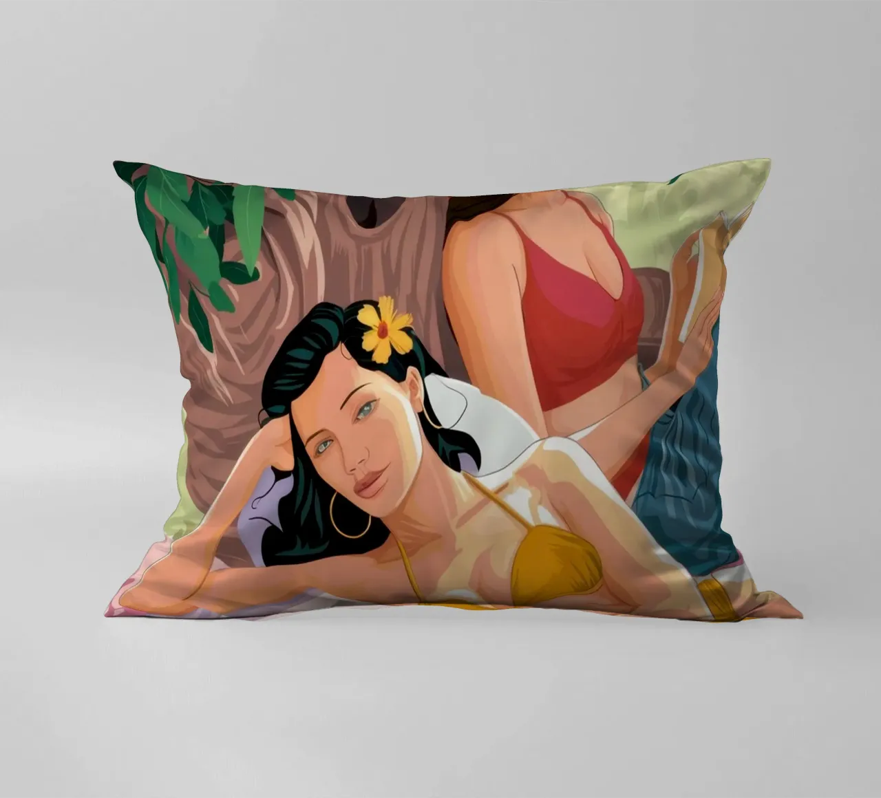 Bedroom Reading Repose decorative cushion by Sentinel Glow