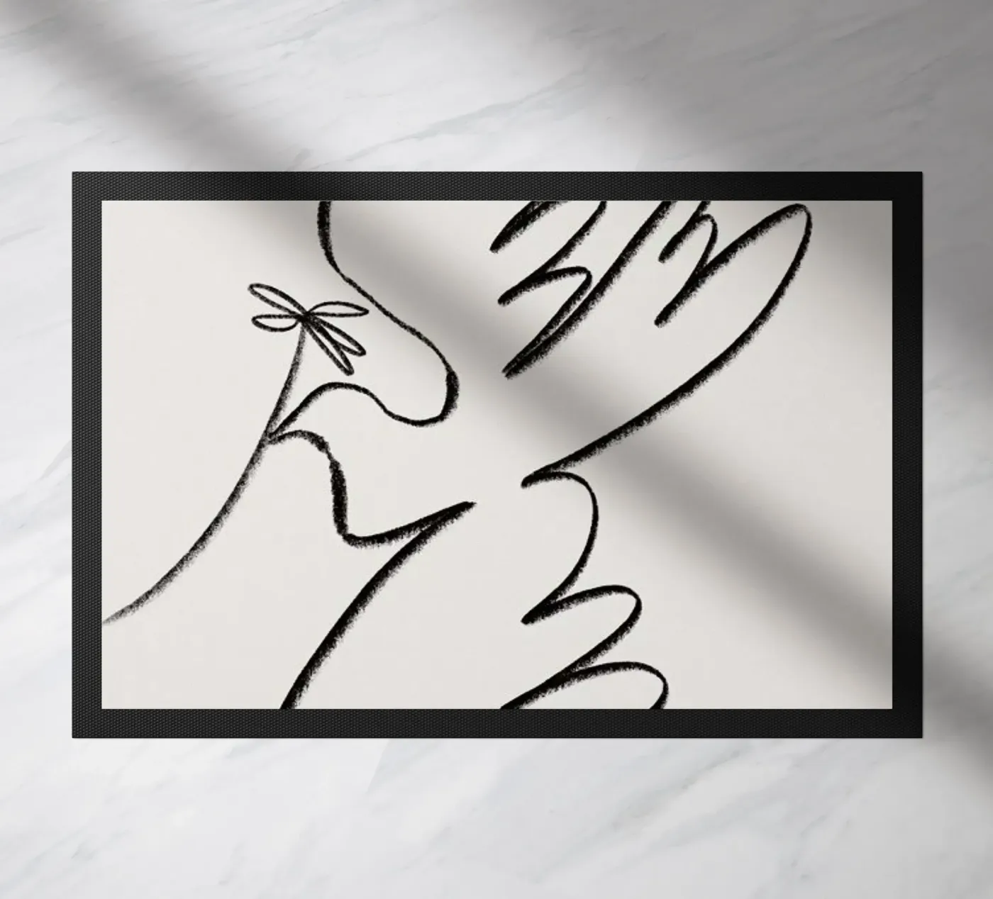 Dove deurmat van Pure
