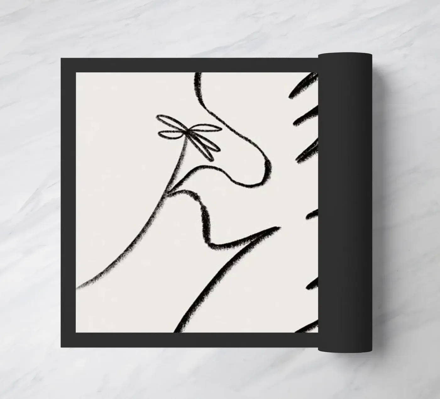 Dove deurmat van Pure