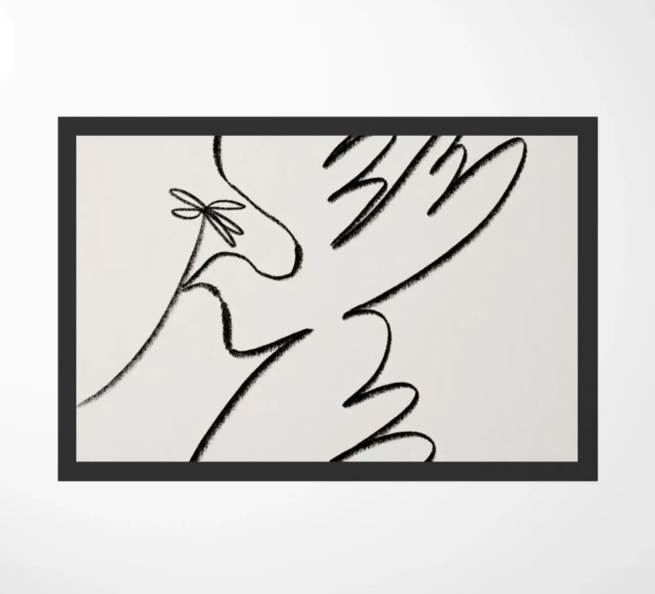 Dove doormat by Pure